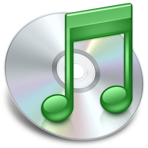 iTunes Green Icon 512x512 png